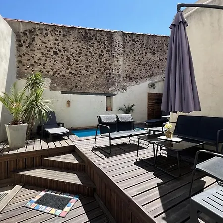 Nice House With Pool - Ideal For Holidays * Bessan